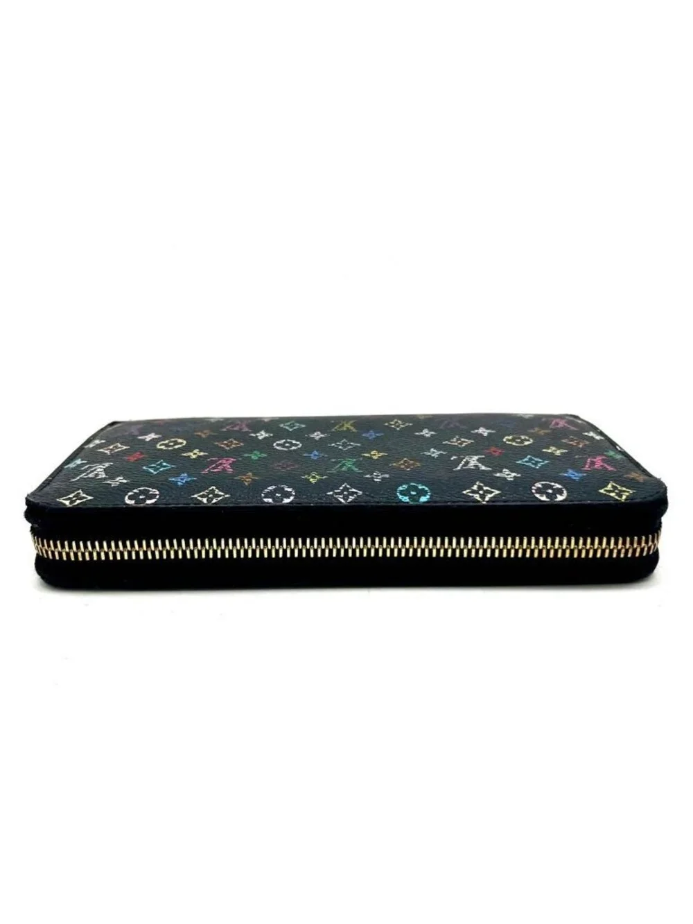Louis Vuitton Multicolor Monogram Zippy Wallet Pink